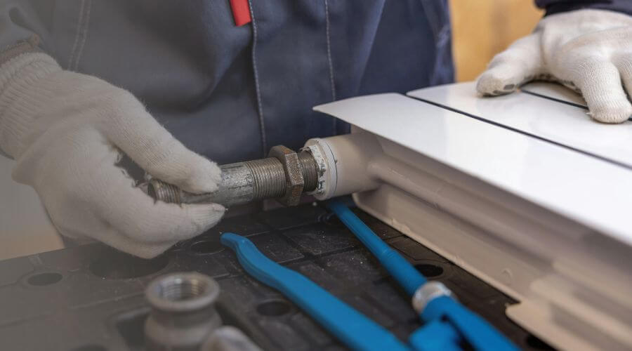 Local tankless water heater installation in Chaplin, CT